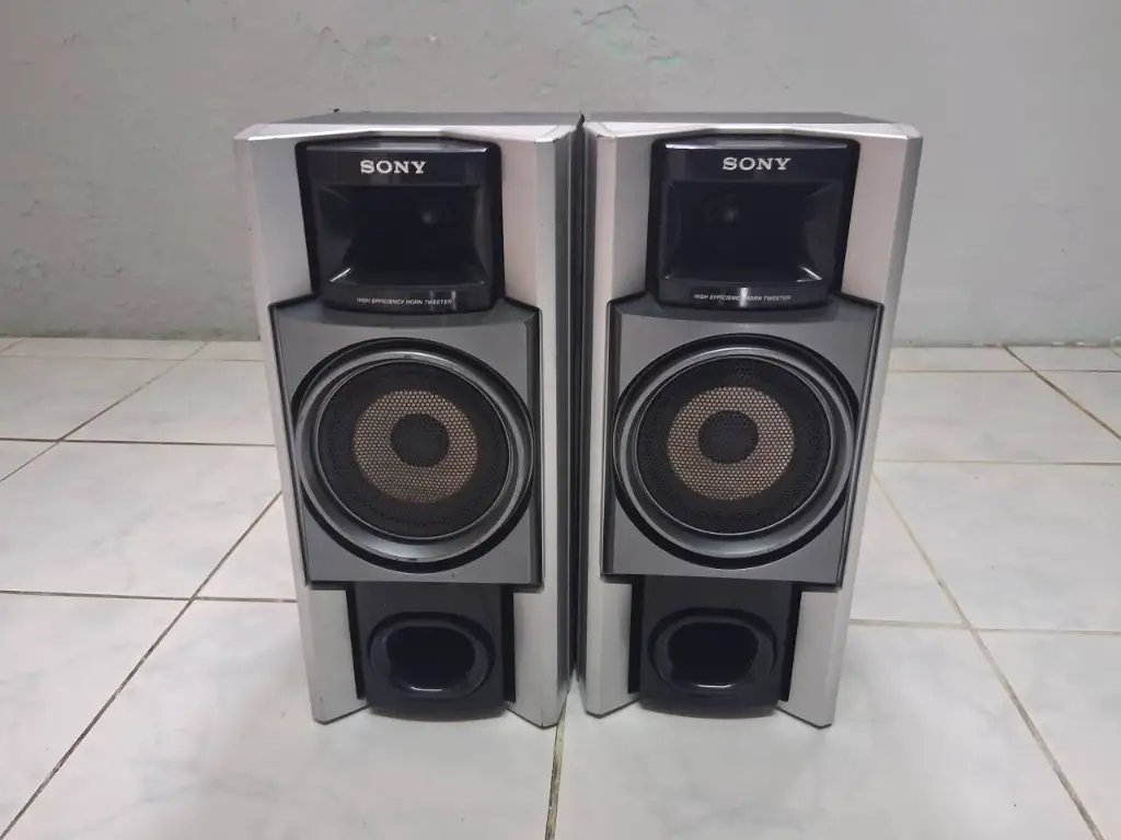 Par De Parlantes Bafles Sony High Effi